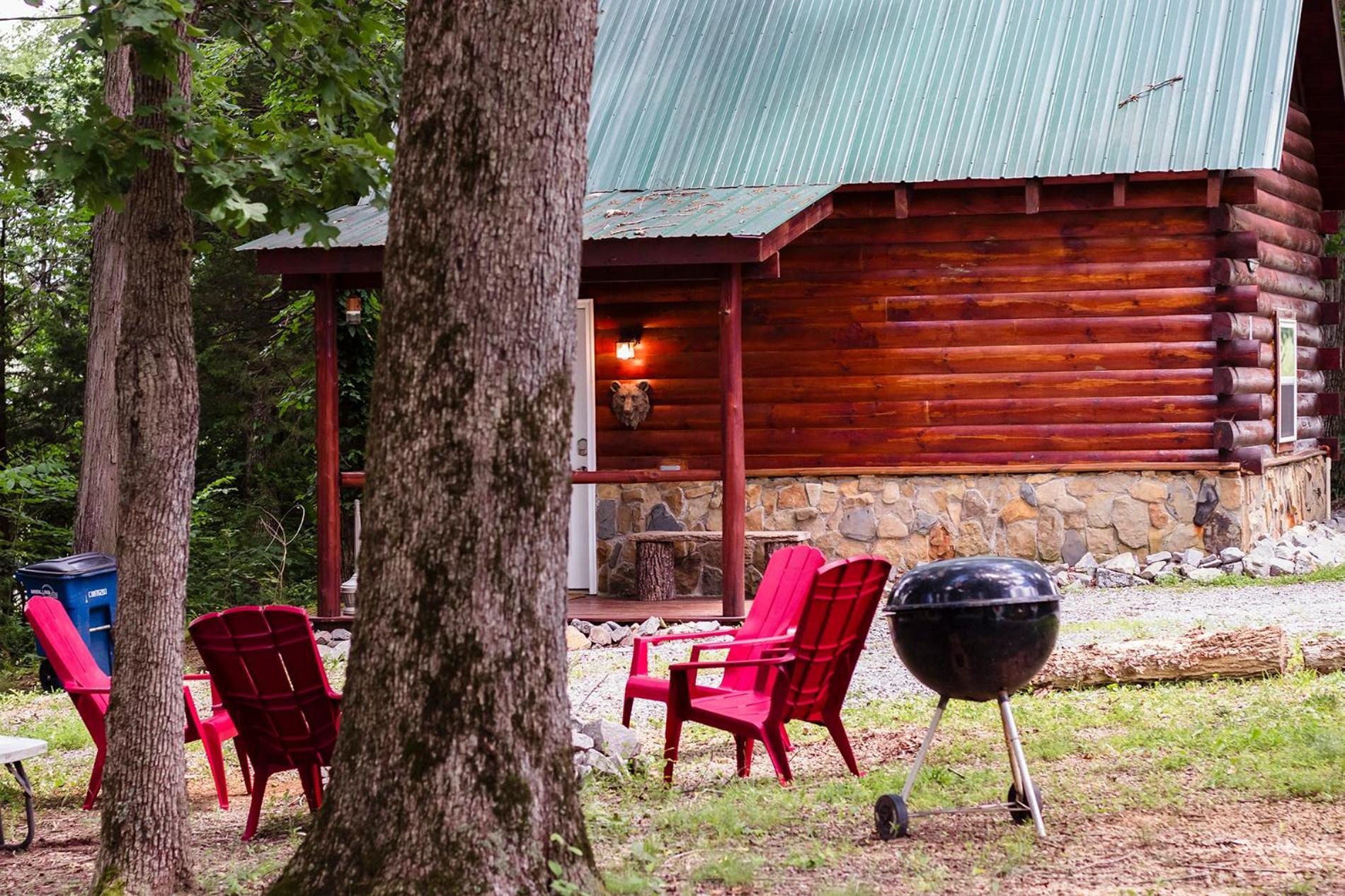 Kozy Haven Log Cabin Rentals Columbia Exterior foto