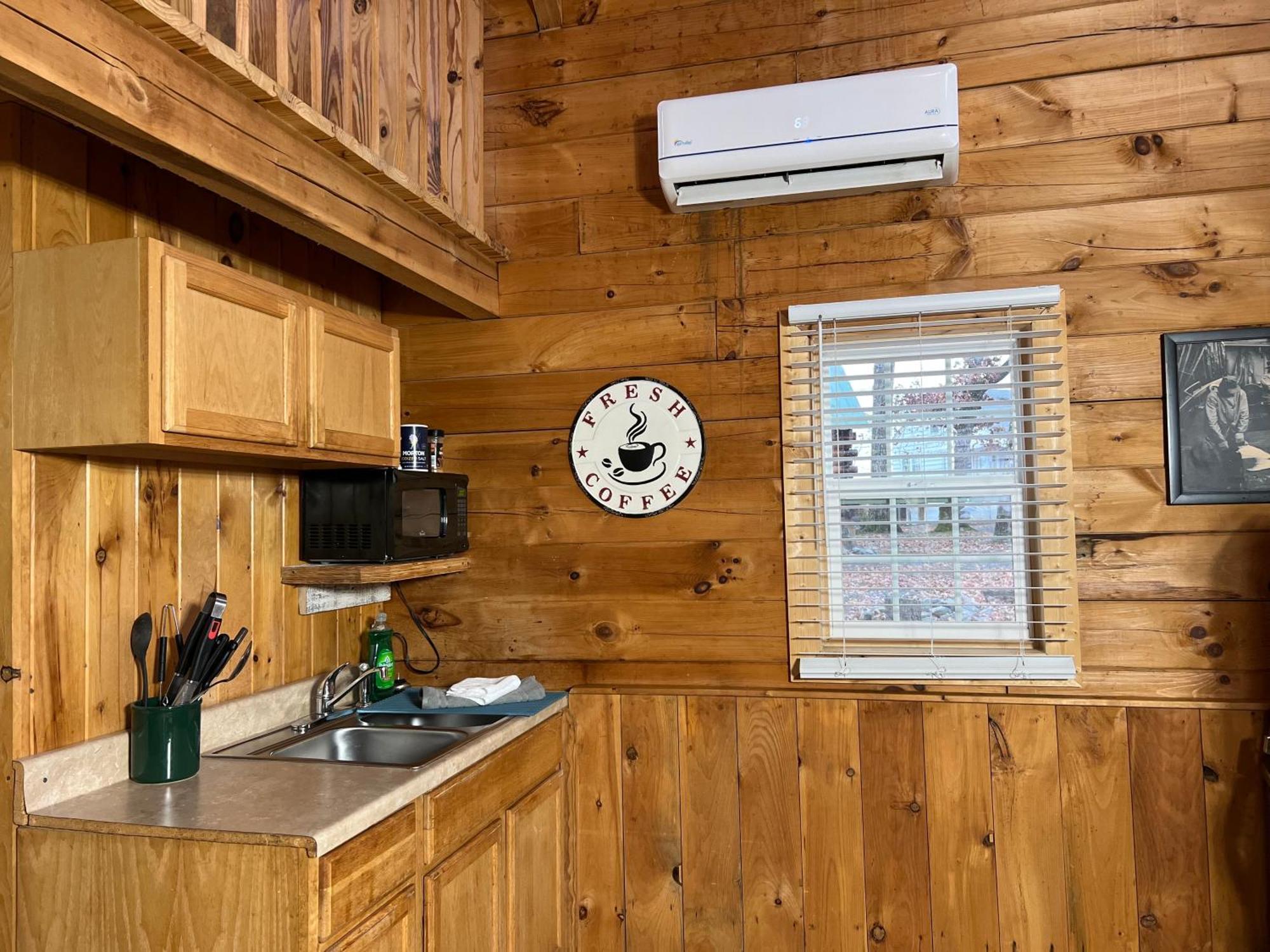 Kozy Haven Log Cabin Rentals Columbia Exterior foto