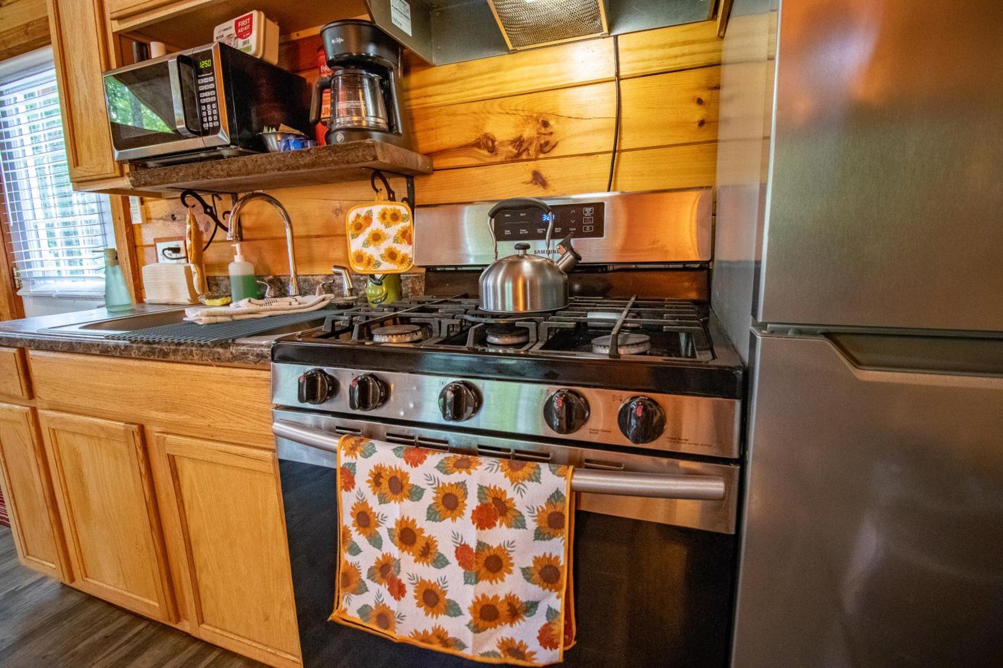 Kozy Haven Log Cabin Rentals Columbia Exterior foto